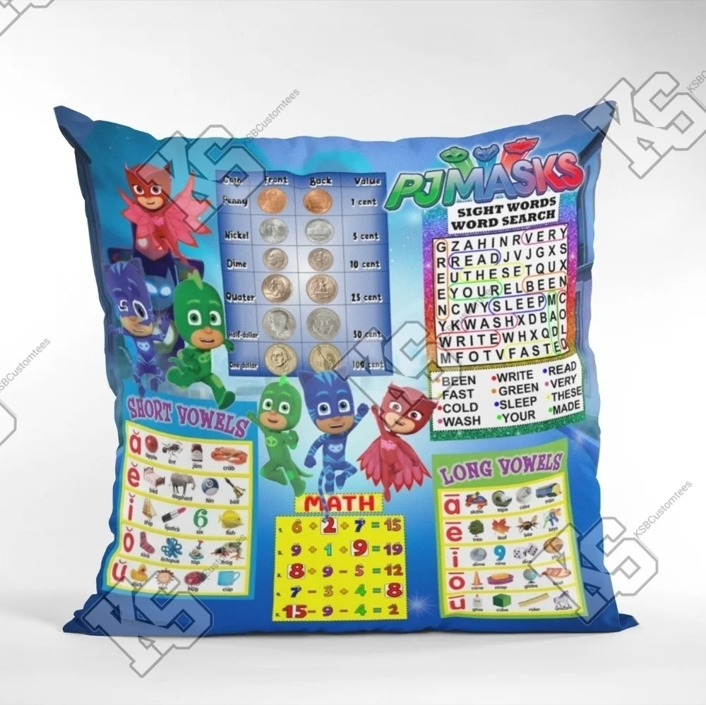 PJ‎ Mask Learning Pillows